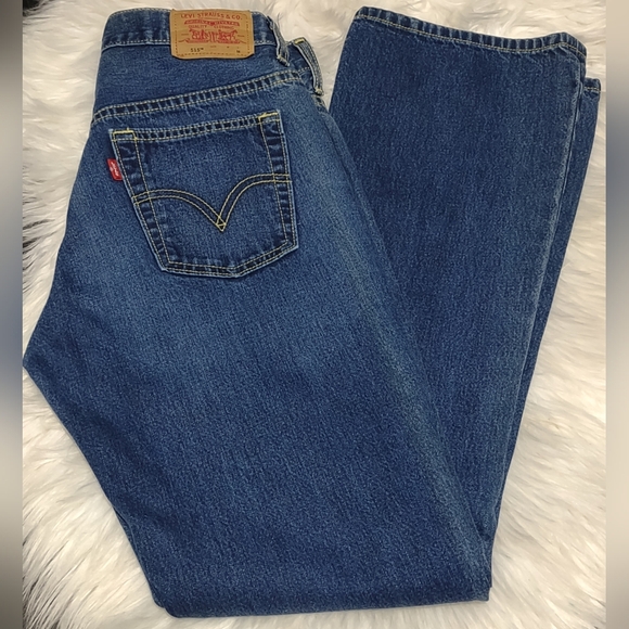 Vintage Levi's 515 Nouveau Retro Y2K Style  Low Rise Boot Cut Jeans size 6 - Picture 10 of 17